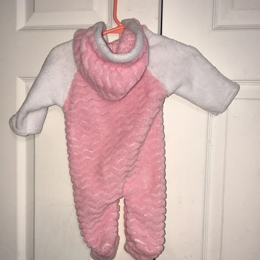 Infant Girl’s Soft Furry Sleeper